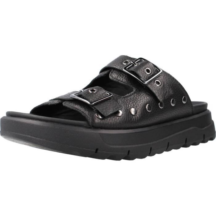 Sandale nu pieds Femme Geox 118760 Noir Semelle int. Micro