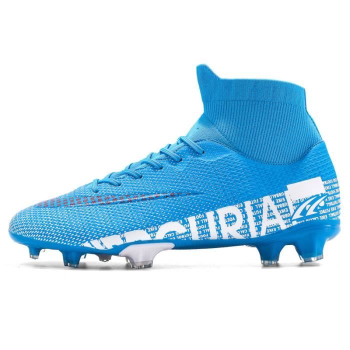 Chaussures Football Homme Csgkag - Hautes Avec Crampons - Synthétique Et Mesh - Taille US