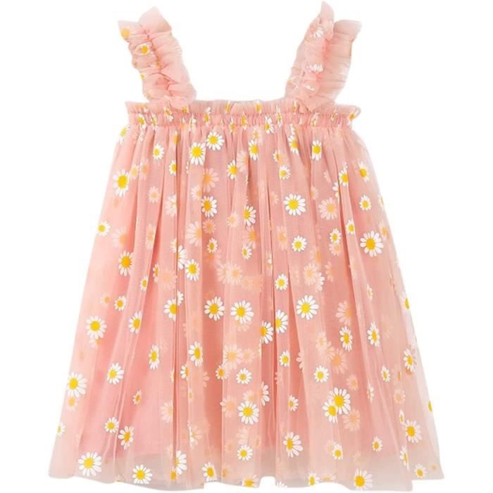 Robe De Plage Fille Taille 6 Ans Bleu Foncé - Coton/élasthanne - Neuve Sans étiquette