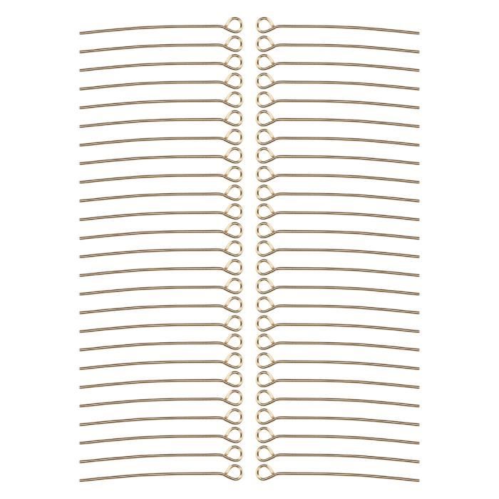 PandaHall Lot De 650 épingles à œillets Pour Fabrication De