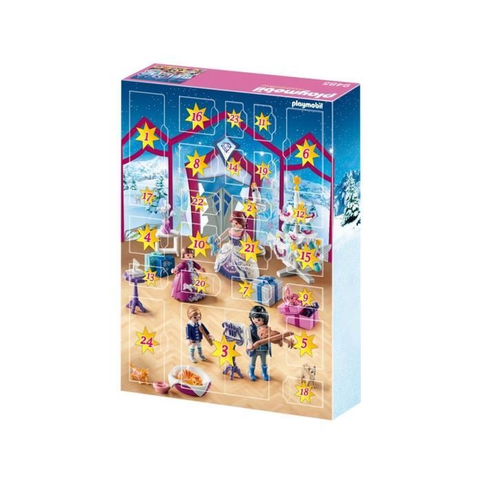 Calendrier de l Avent Playmobil 9485 Noel Fille : Famille au Bal