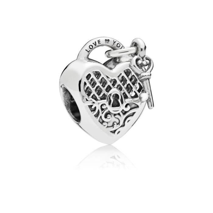 PANDORA CADENAS LOVE YOU, CHARM 797655 Achat Vente charm's