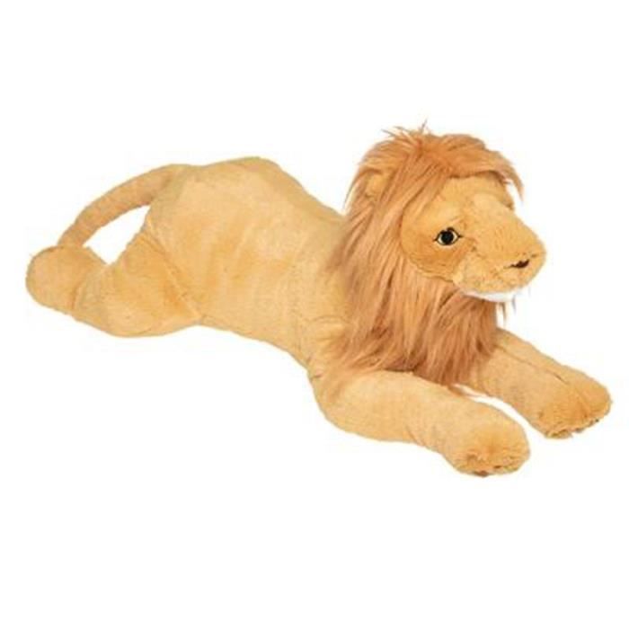 ANCIENNE GRANDE Peluche Lion 1970's Vintage (70x40x20cm) ( à restaurer) EUR 35,00 - FR