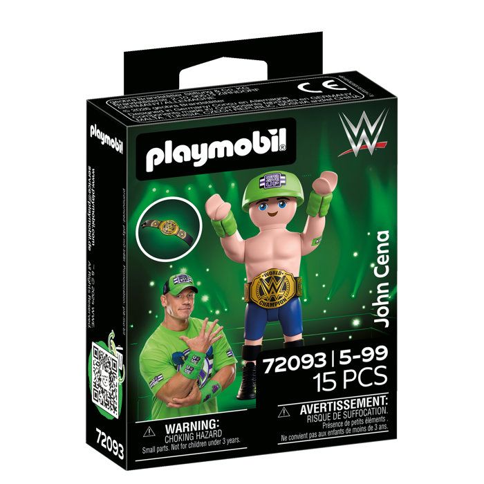 Playmobil WWE 72093 John Cena - vue 1