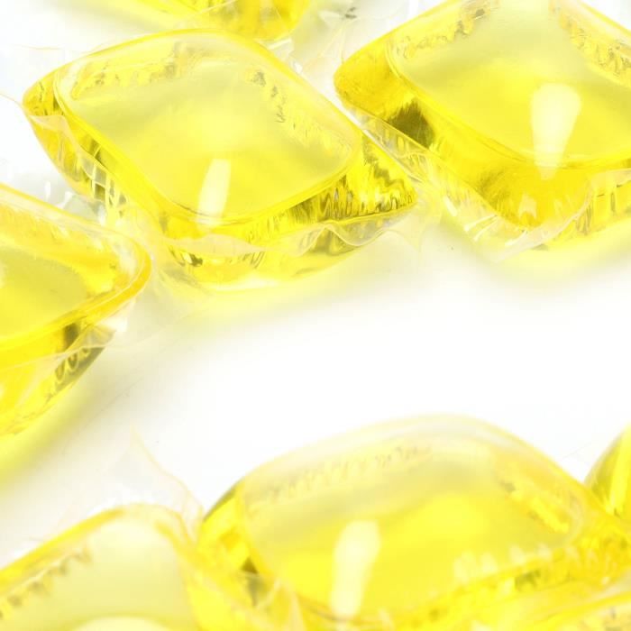 PwshymiDosette de lessive 60pcs Capsule de Perle à Linge 8g Nettoyant