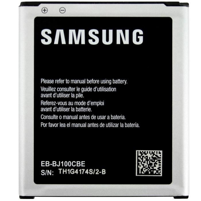 Batterie original Samsung EB BJ100CBE 1850mAh pour Samsung Galaxy J1