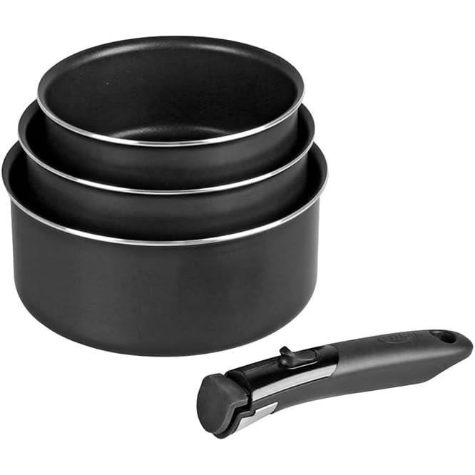 Set 3 Padelle Sitram In Alluminio - 16, 18, 20 Cm, Antiaderente Senza PFOA, Per Induzione