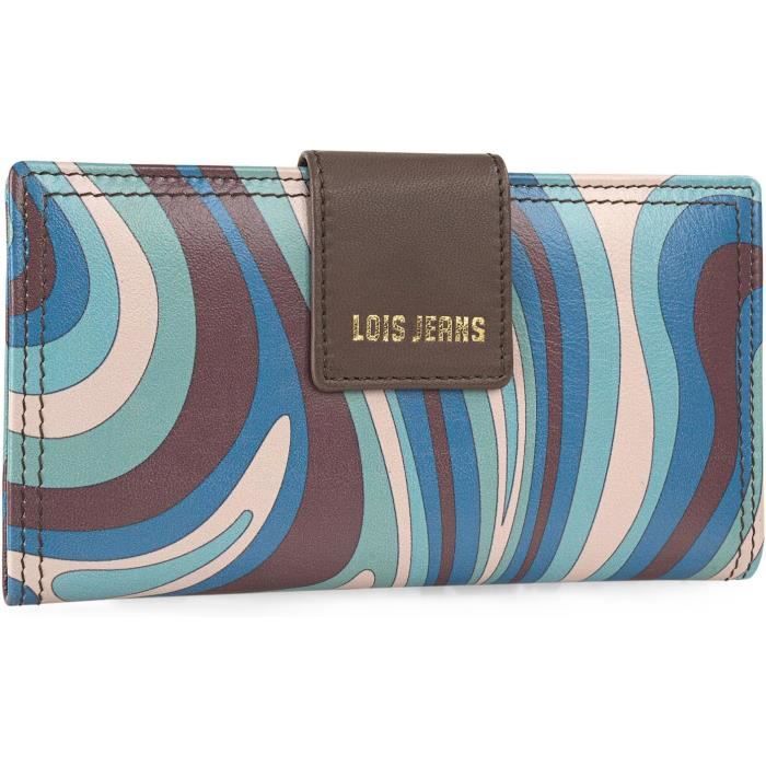 Portefeuilles Et Porte-cartes Portefeuille Femme FALAN MULE - Cuir Véritable, RFID, 12 Emplacements Cartes Porte Carte Femme