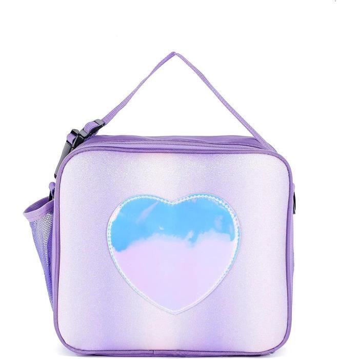 Sac Isotherme Repas Enfant Jiltlu 10L Extensible - Lunch Bag Ours Vert - École Bureau Pique-nique