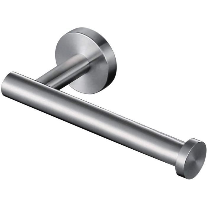 ZHIYE Lot De 2 Porte-rouleaux De Papier Toilette à Fixation Murale, En Acier Inoxydable, Distributeur