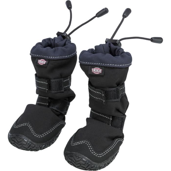 Protège-pattes pour chien - TRIXIE - Walker Active Long - Antidérapantes - Confortables - Protection hiver