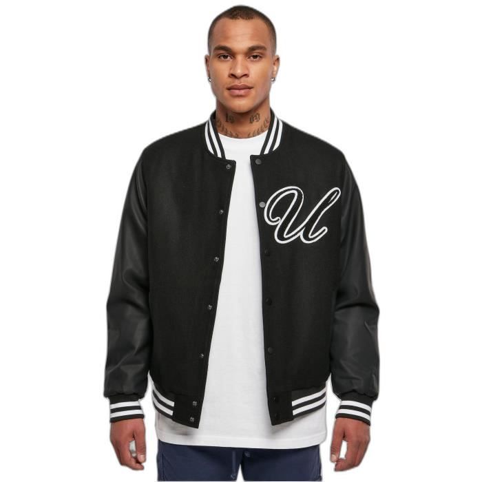 Meilleurs prix pour Blouson Urban Classics Big U College - noir - L