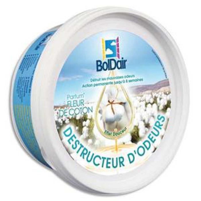 Lot de 10 Pots 300g Gel destructeur d'odeurs fleur de coton - Cdiscount Au  quotidien