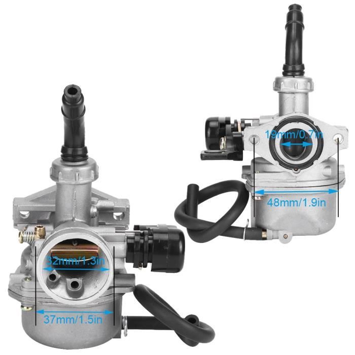 Tuyau Admission Moteur 50cc-110cc - Pour VTT, Dirt Bike, Go-Kart | Pièce Remplacement Horizontal