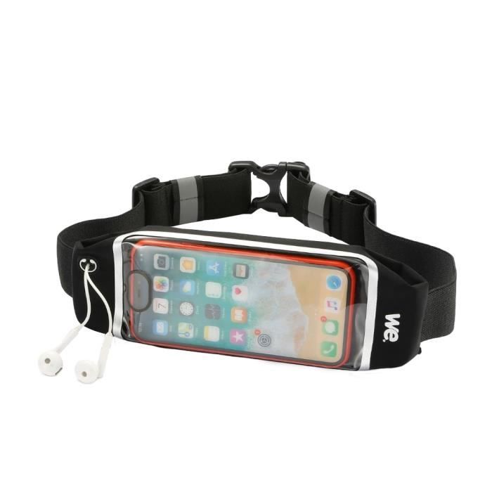 Ceinture de sport UNIVERSELLE WE Avec fenêtre tactile Ceinture ajustable Rangement 10