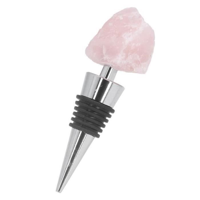 24 Bouchons De Vin En Verre Forme T - Bouchons Bouteille Réutilisables Or Argent Noir Rose Pour Vin Bière Champagne