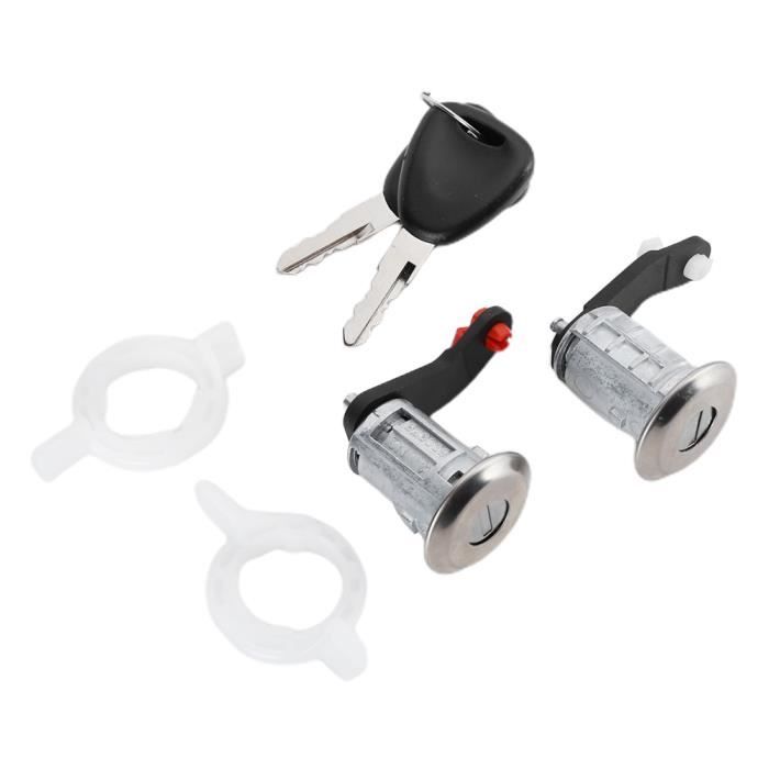 Serrure Porte Avant Gauche Droite + Barillet Coffre Avec 2 Clés Pour Renault Kerax Midlum Premium - 5001834847 7485116317
