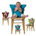 Chaise haute/siège d'appoint pour bébés HIGHDAS - Bleu - Siège de table - 6 mois et plus-1