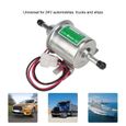 MEIHE Remplacement universel de diesel d'essence de filtre en ligne de pompe à carburant électrique de bateau de voiture 24V-1
