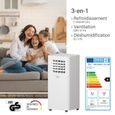 Climatiseur Mobile SUNTEC Comfort 7.0 Eco R290 - Refroidissement, Déshumidification et Ventilation-1
