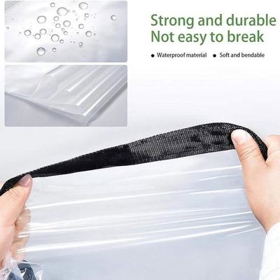 LGJEGD Pergola Sur Mesure Rideau Plastique 0,3 Mm Panneaux Latéraux Avec œillets Et Cordon élastique Bâche Transparente, 60 Tailles (Color : Clear, Size : 15.74x8.2'/4.8x2.5m
