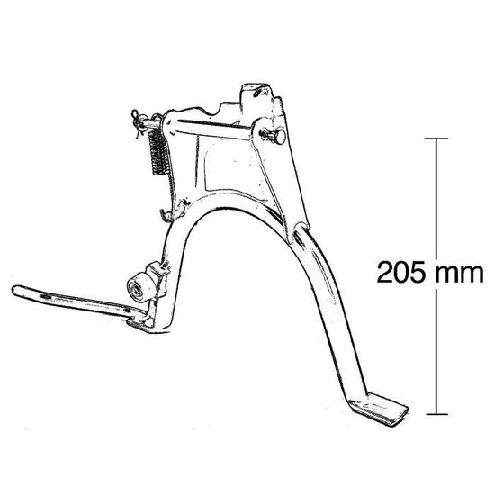 Bequille Centrale Pour Yamaha Bws 50cc Ng Spy Italjet Pista Scooter Achat Vente Bequille De Moto Bequille Centrale Pour Yamaha Cdiscount