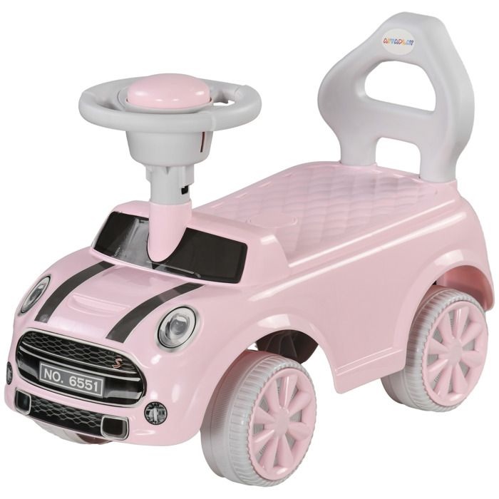 COSTWAY Land Rover Porteur Enfants avec Volant, Klaxon, Bruit de Moteur COSTWAY Land Rover Porteur Enfants avec Volant, Klaxon, Bruit de Moteur