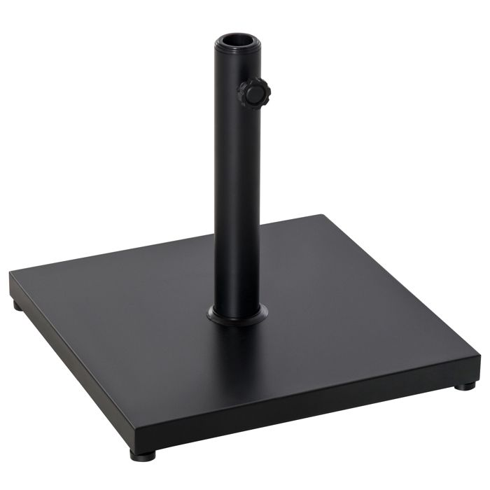 Pieds De Parasol Carr 233 Noir L 25kg Sanifernull