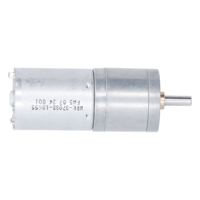 Mini Moteur à Engrenages N20 DC 12V 381 RPM - Métal Cuivre - Haute Réduction Couple Pour RC, Robotique, DIY