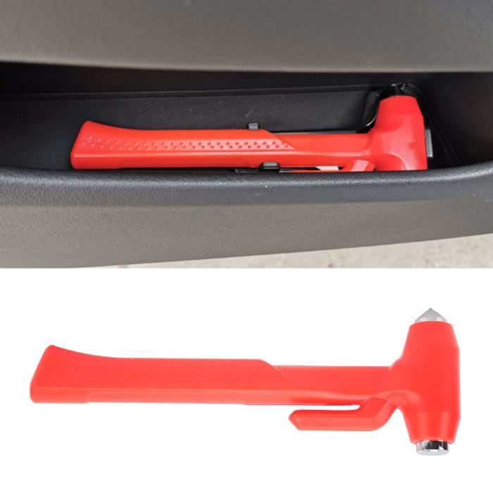 Brise-vitre aluminium, marteau de sécurité de voiture, coupe-ceinture, outils  d'urgence - Équipement auto