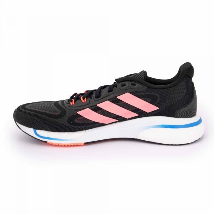 Baskets basse sport noir ou rose Femme ADIDAS à prix dégriffé