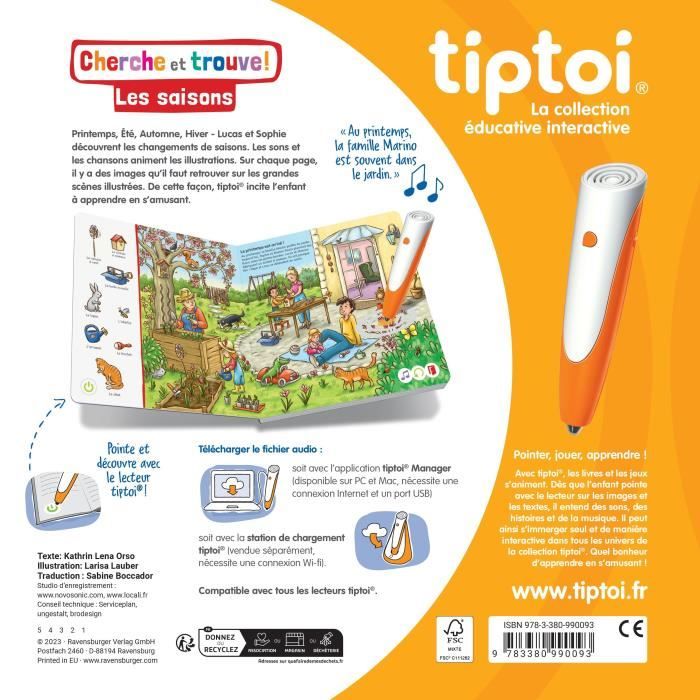 Livre électronique Tiptoi Destination Savoir : Les dinosaures - N/A