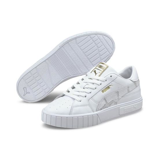 Chaussures de lifestyle femme Puma Calistar Lux blanc blanc 39 Cdiscount Sport