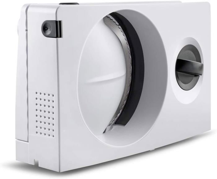 Taurus Cutmaster Compact : Trancheuse électrique pliable 100W - Inox