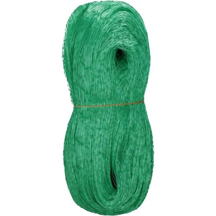 Filet Anti Oiseaux Arbres Fruitiers 8x8m Filet Protection Arbres Fruitiers Xclou 8x8m - Maille 2cm Anti-Oiseaux - Polyéthylène Noir Filet Anti Oiseaux 8x8m Maille 2cm Arbres Fruitiers