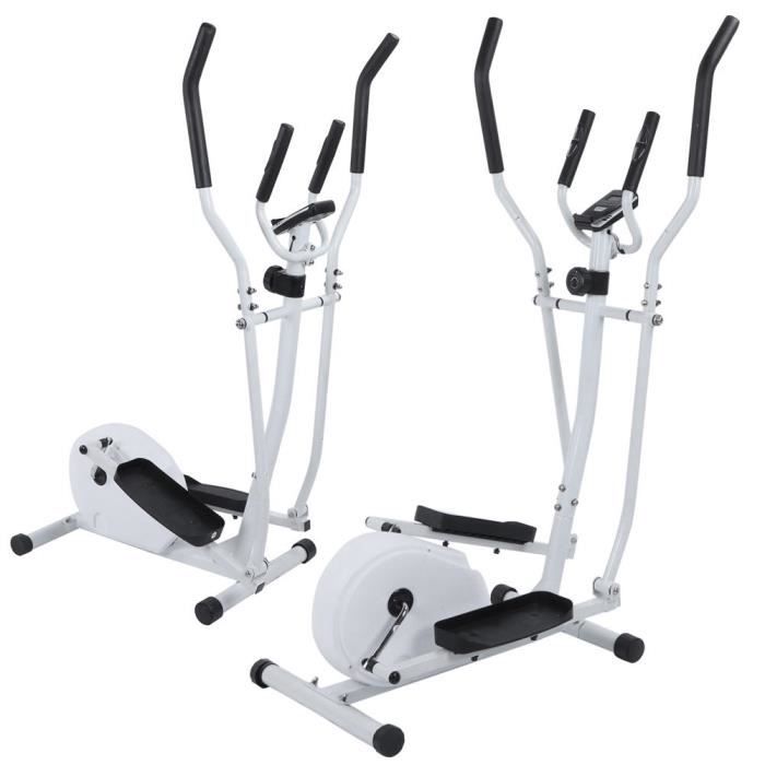 Kelinthroom Velo elliptique fitness Velo elliptique magnetique Velo d apartement 155.5x79.5x51cm Cdiscount Sport