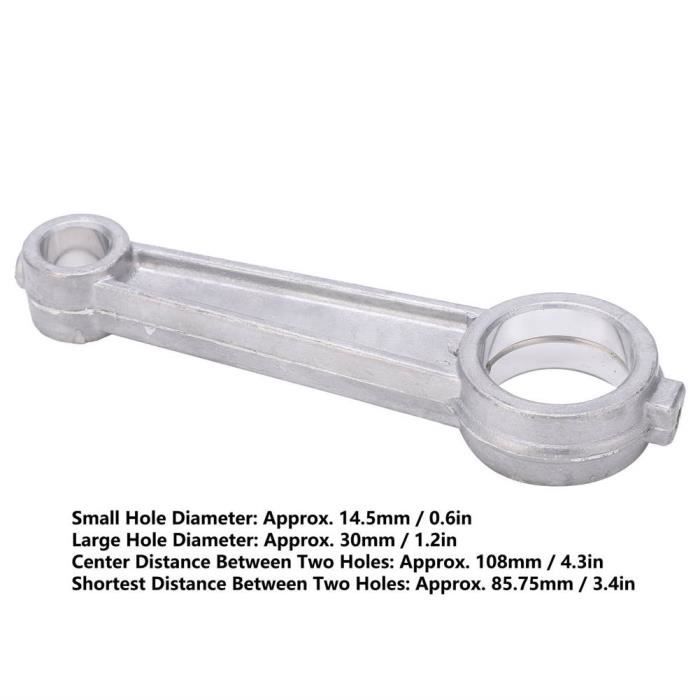 Bielle De Compresseur D'Air En Fonte D'Aluminium 12 X 20 X 70 Mm Pour Bama Ribao - Accessoire Piston