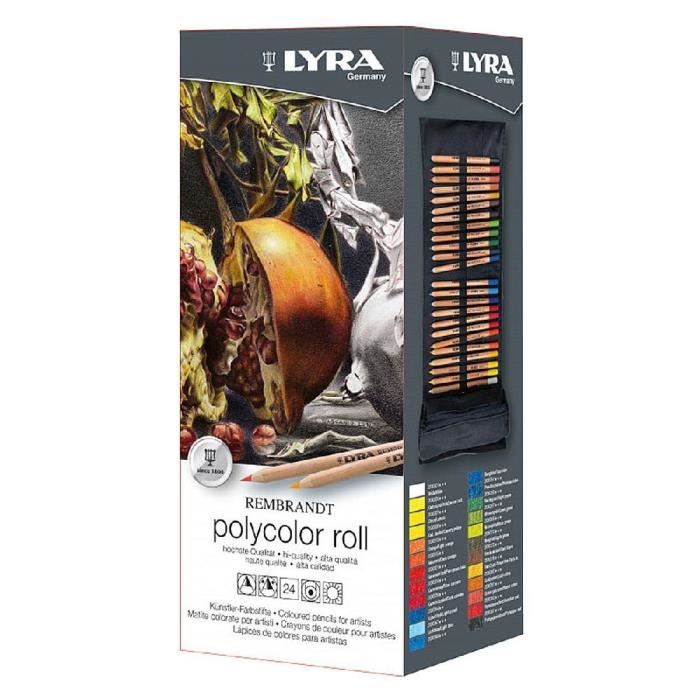 Boîte de 72 crayons de couleur LYRA Rembrant Polycolor