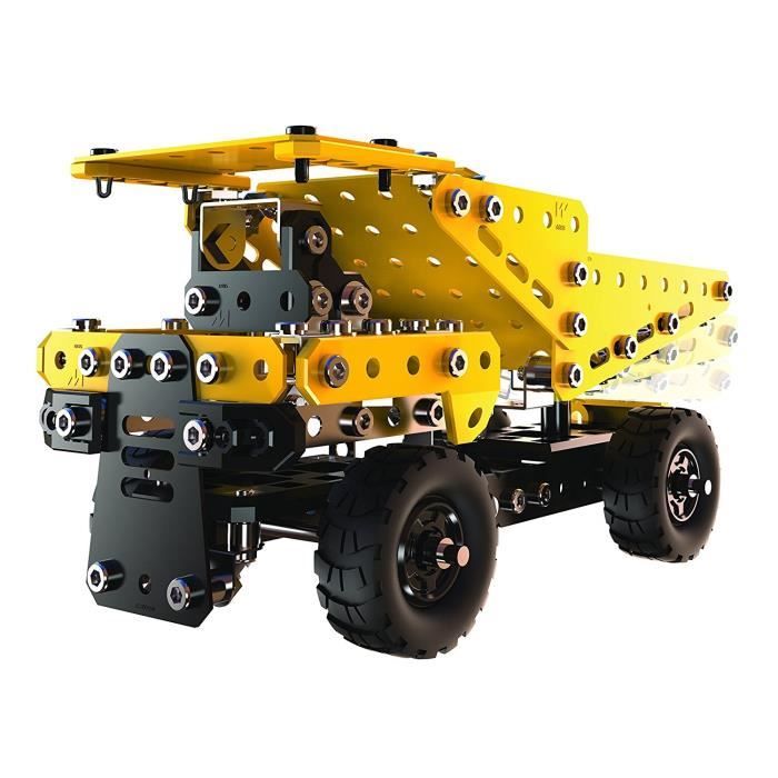MECCANO CAMION BENNE THEME CHANTIER Meccano