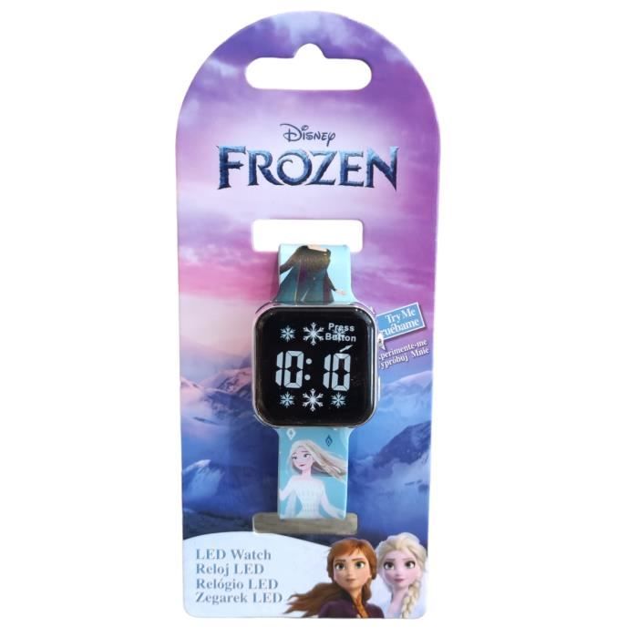 Montre La Reine des Neiges 2 digitale enfant poignée Frozen pas