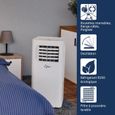 Climatiseur Mobile SUNTEC Comfort 7.0 Eco R290 - Refroidissement, Déshumidification et Ventilation-3