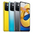 XIAOMI POCO M4 Pro 4+64Go Bleu 5G Téléphone NFC Dimensity 810 5000mAh Triple Caméra 50MP 90Hz 6.6 Pouces FHD + DotDisplay-3