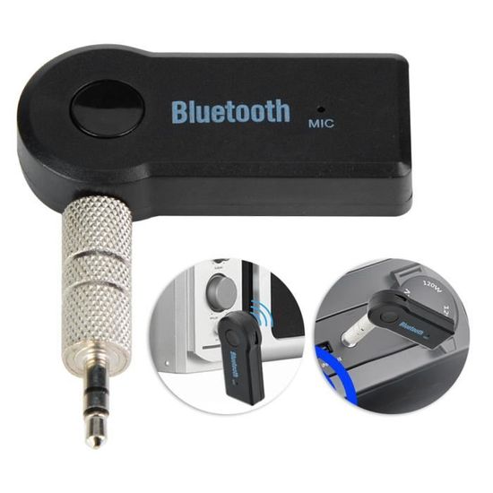 Récepteur Bluetooth 5.0, ANNNWZZD Adaptateur Voiture avec 3.5mm AUX
