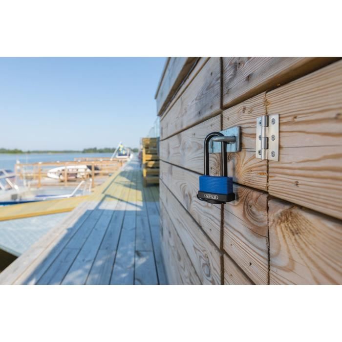 Abus Candado Inoxidable 30mm Arco Largo Blister 84ib/30hb30 B con