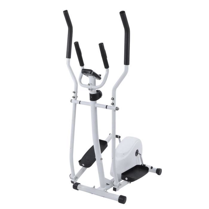 Kelinthroom Velo elliptique fitness Velo elliptique magnetique Velo d apartement 155.5x79.5x51cm Cdiscount Sport