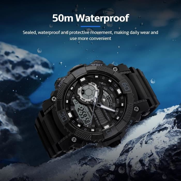 Montre etanche online 3 bar