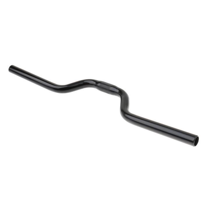 Guidon VTT en alliage d aluminium haut de gamme 520mm Noir