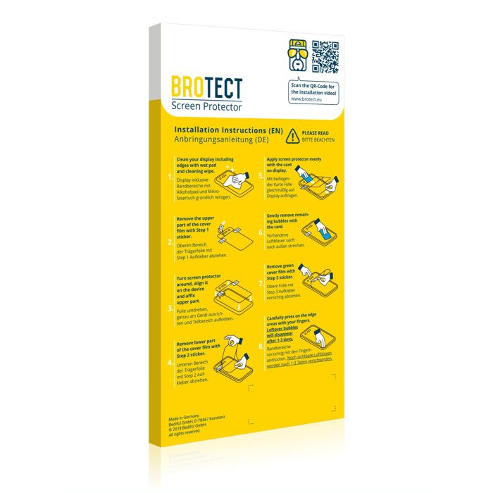 Brotect Protection Intégrale 3D Incurvé Compatible Avec Bosch