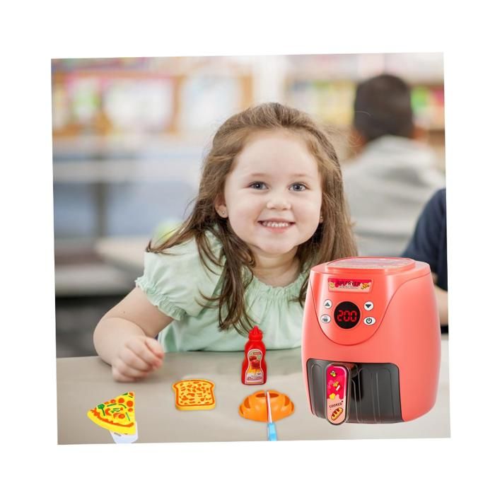 Cuisine de Jeu en Bois pour Enfants de 3 Ans et Plus avec Cafetière