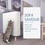 Griffoir A Chat De Canape Grattoir A Chat Protection De Meuble De Sofa Jouet De Chat Gauche Cdiscount Animalerie